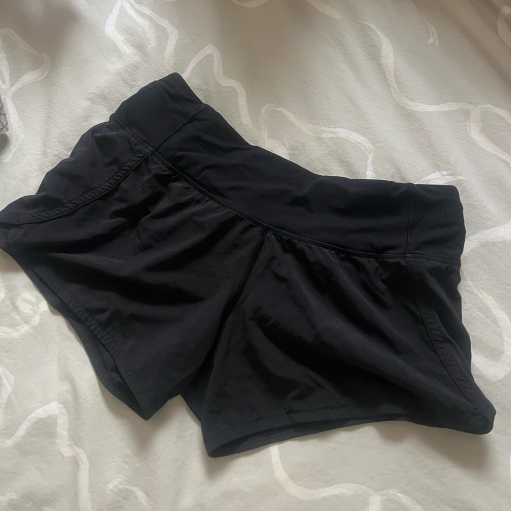 LuluLemon black running shorts